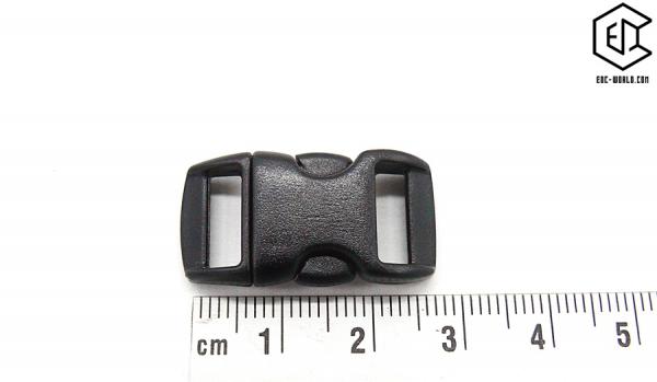 Klickschnalle schwarz 14 mm